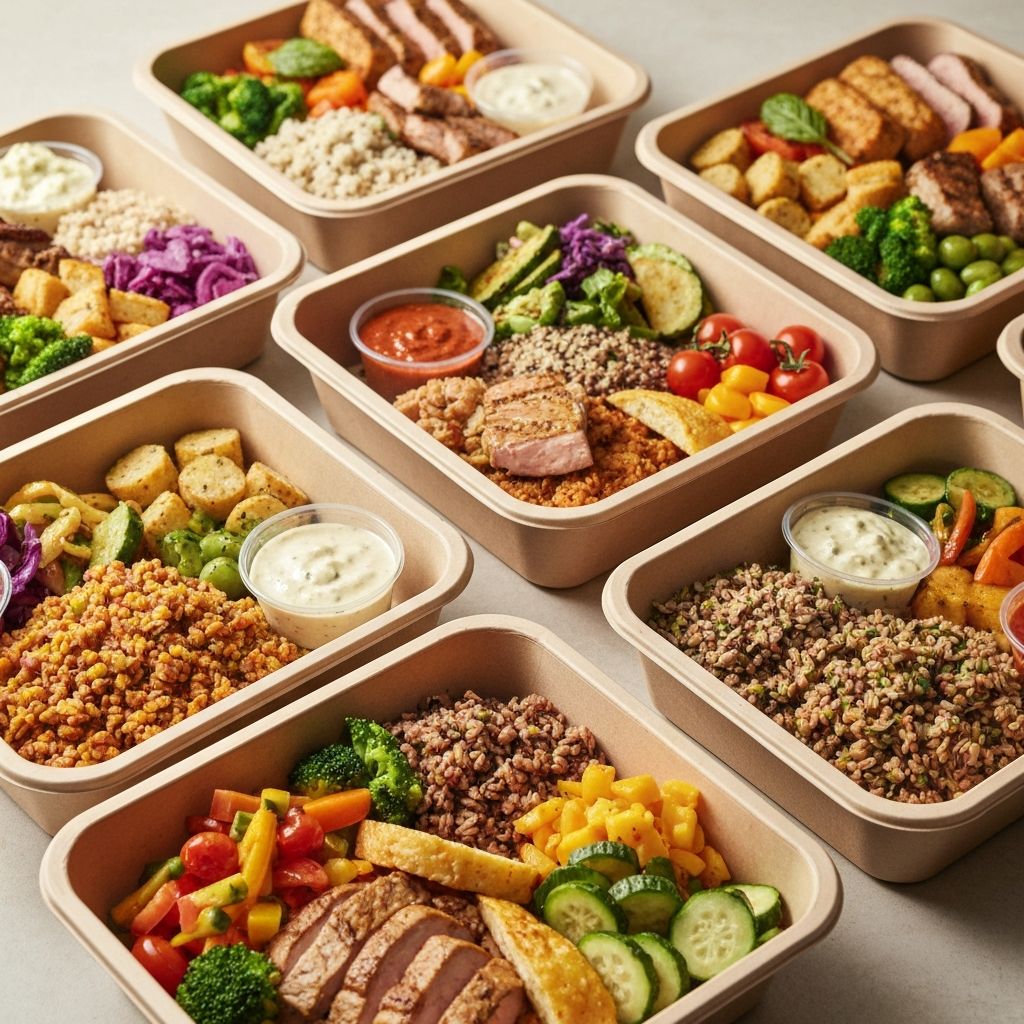 Set de menú balanceado